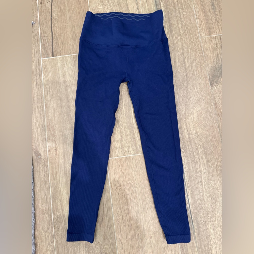 Spiritual Gangster Navy Blue Leggings